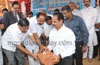 Mangalore: Shettar, Moily lay foundation for new block of Ladygoschen Hospital